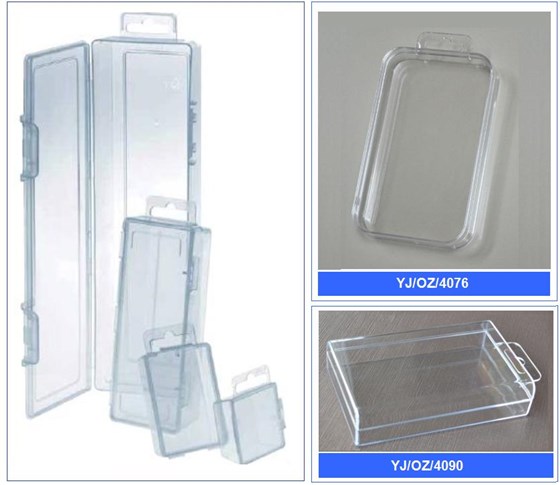 RECTANGULAR BOXES with HANGER: Allied Plastics