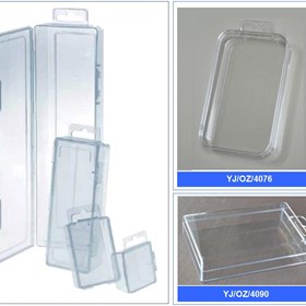 RECTANGULAR BOXES with HANGER: Allied Plastics